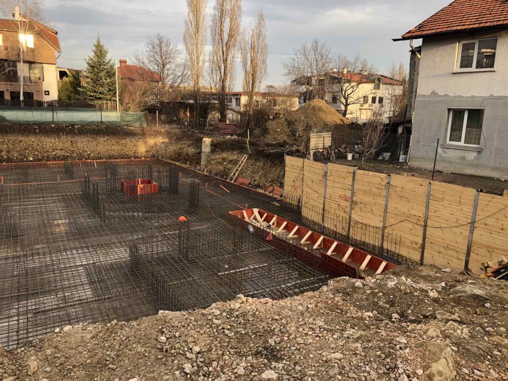 Жилищна сграда в кв. Кръстова вада, София — строително изпълнение, снимка 5